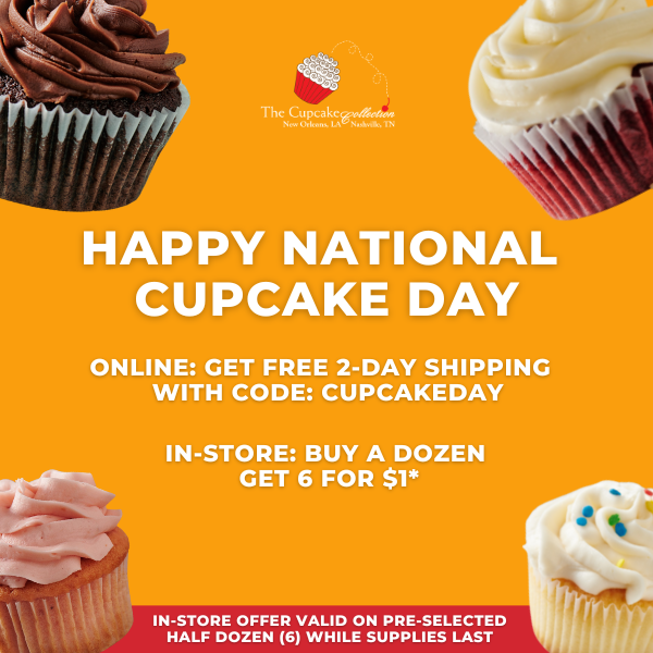 Celebrate National Cupcake Day at The Cupcake Collection