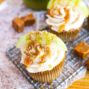 Caramel Apple Cupcake