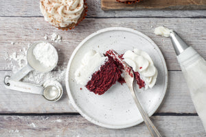 Vegan Red Velvet Cupcake