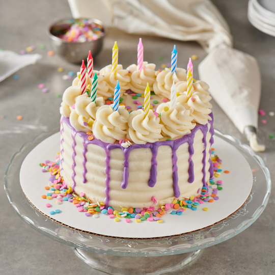 Drip Birthday Cake – The Cupcake Collection