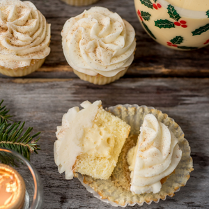 Eggnog Cupcake