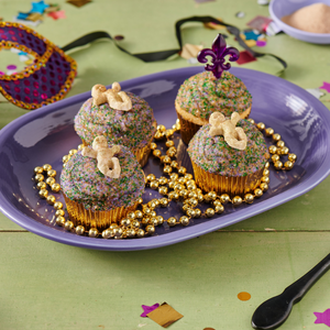 King Cake Cupcake