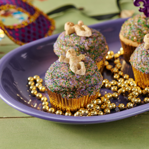 King Cake Cupcake