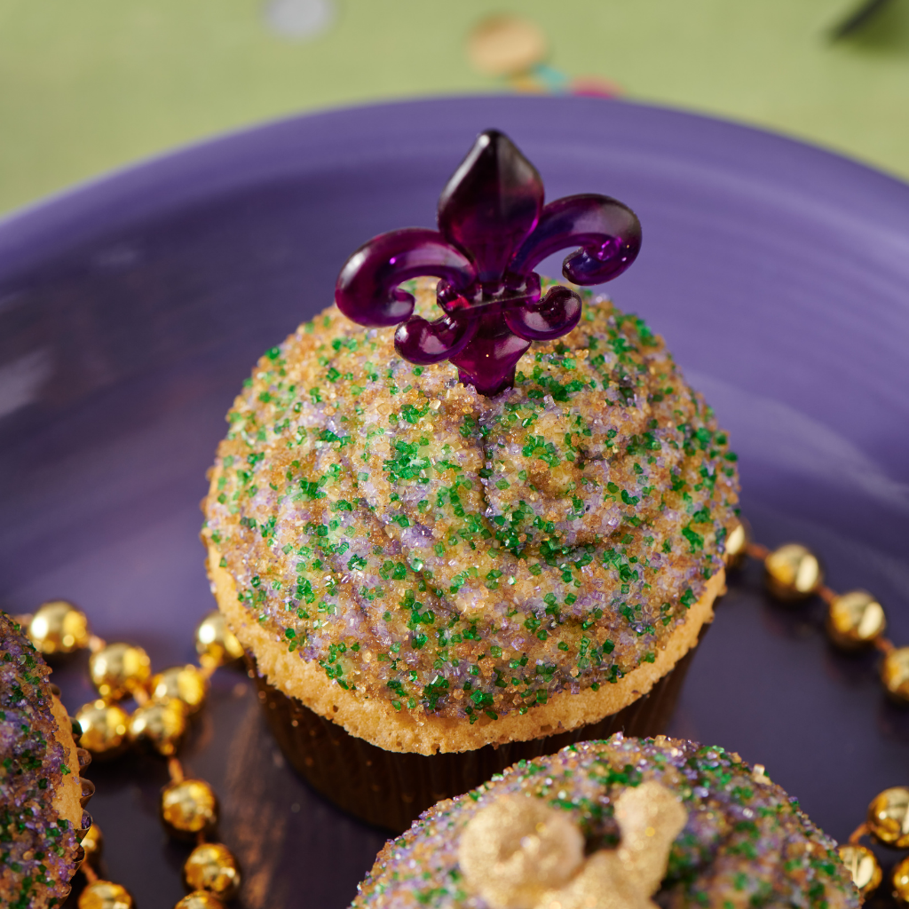 King Cake Cupcake